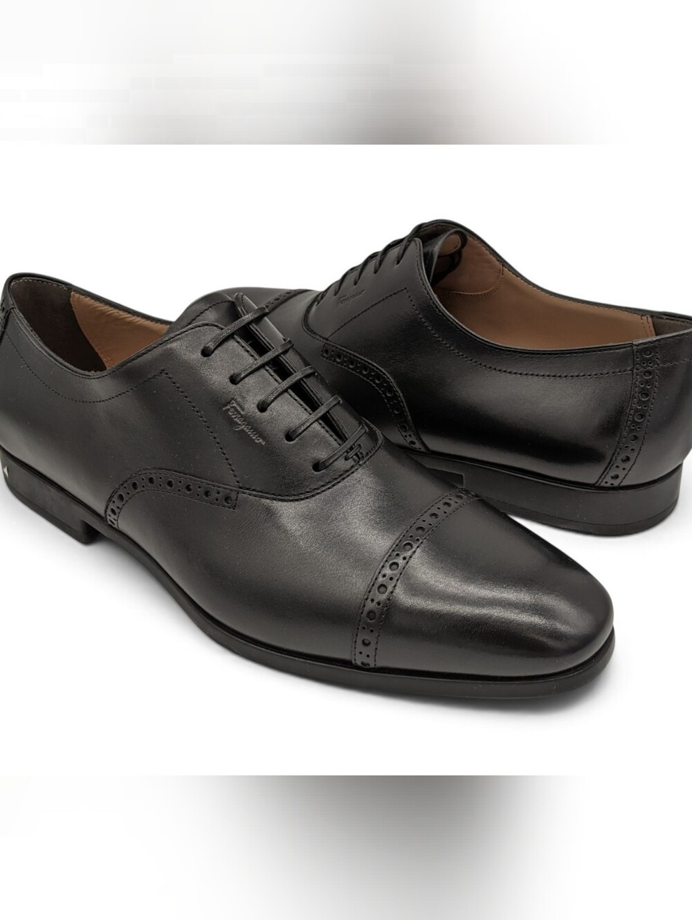 Ferragamo Mens Shoes Riley Loafers Size 8E New With Box